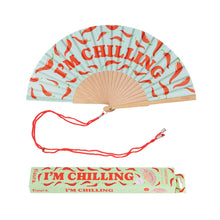 Charger l&#39;image dans la galerie, ÉVENTAIL &quot;I&#39;M CHILLING&quot; FISURA
