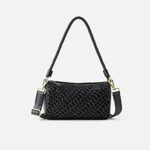 Charger l'image dans la galerie, PETIT SAC "SELMA" CYLINDRIQUE TRESSÉ BIBA
