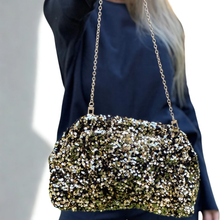 Charger l&#39;image dans la galerie, BOURSE EN SEQUINS LILOU AIX
