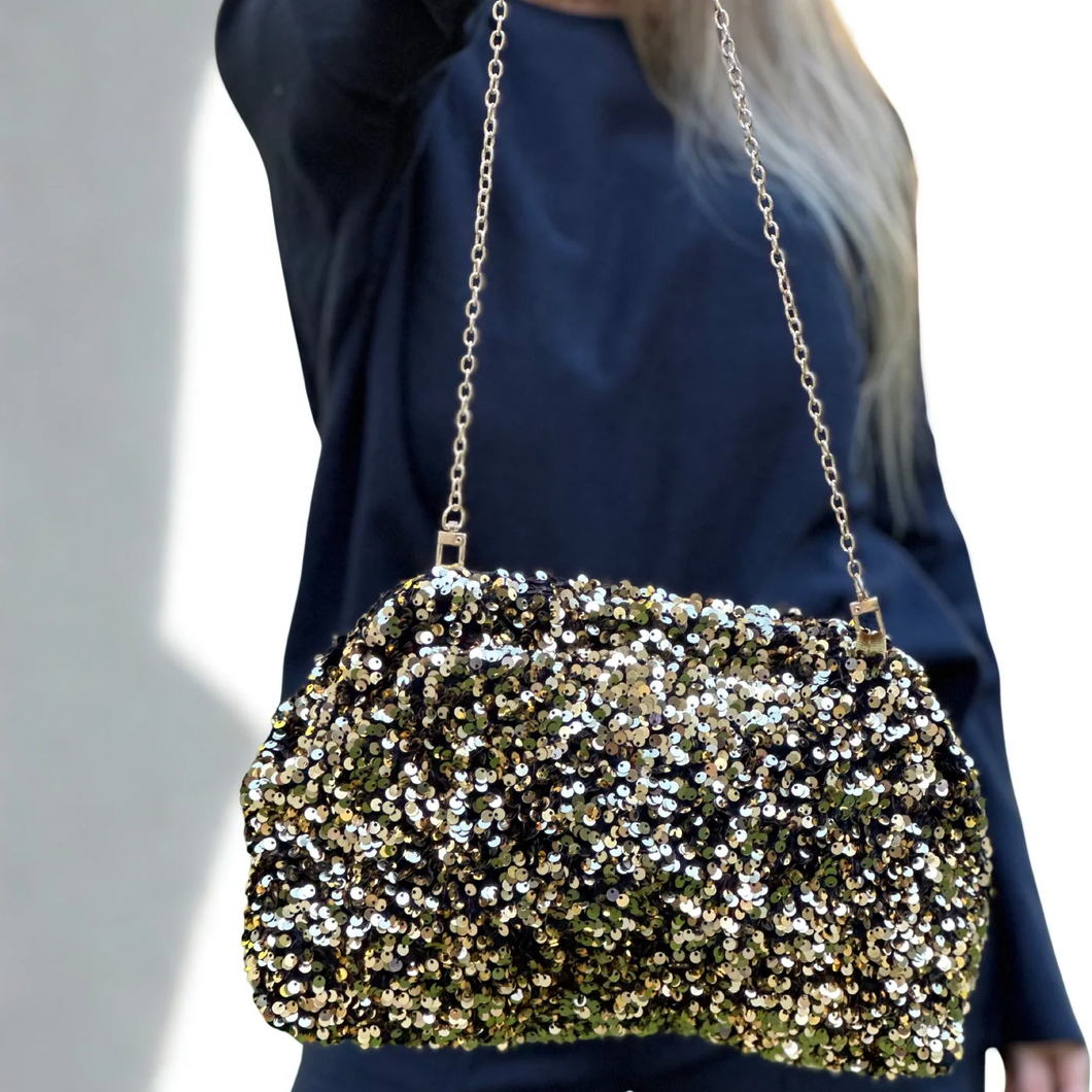 BOURSE EN SEQUINS LILOU AIX