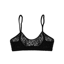 Charger l&#39;image dans la galerie, BRASSIÈRE TULLE LÉOPARD ESQUISSE
