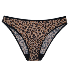 Charger l&#39;image dans la galerie, CULOTTE ESQUISSE TULLE LEOPARD
