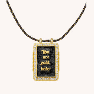 COLLIER GOLD BABY TWICE MYA BAY
