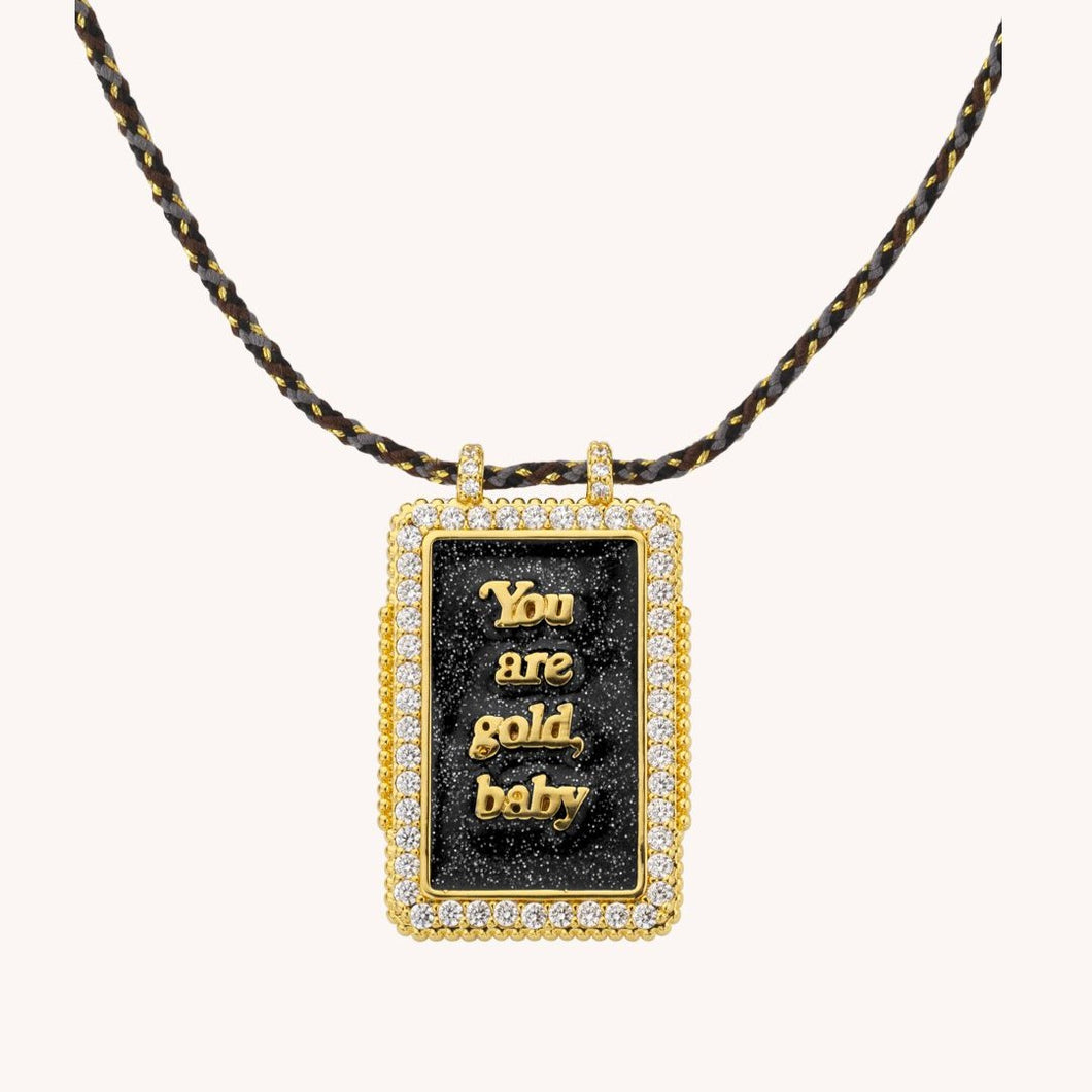 COLLIER GOLD BABY TWICE MYA BAY