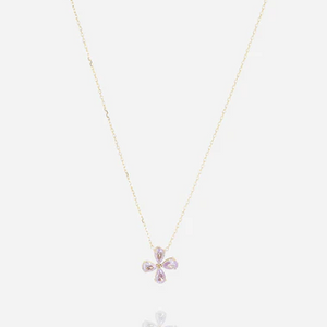 COLLIER CRISTAL VIOLET ZAG